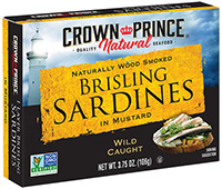 Brisling Sardines in Mustard