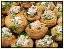 Crab Pastry Cups